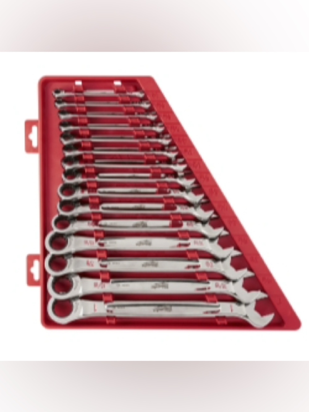 NEW Milwaukee 15 Piece Ratcheting Combination SAE Wrench Set